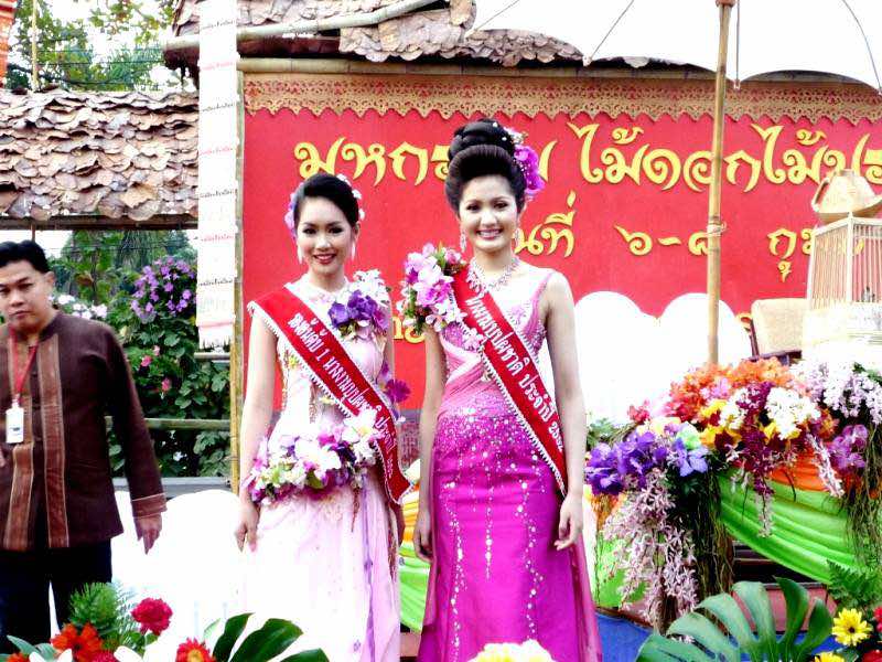Elección de Miss Festival de las Flores de Chiang Mai