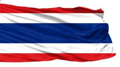 Bandera actual de Tailandia