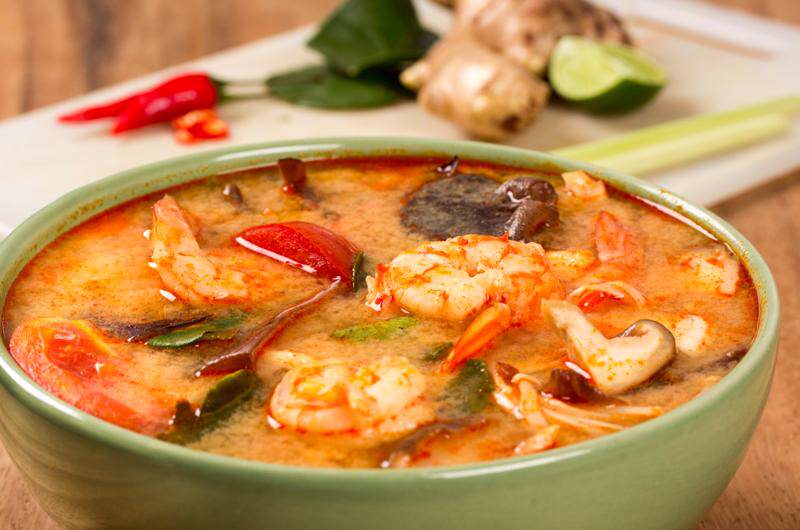 Tom yam Kung, el plato más t´pico de la comida tailandesa
