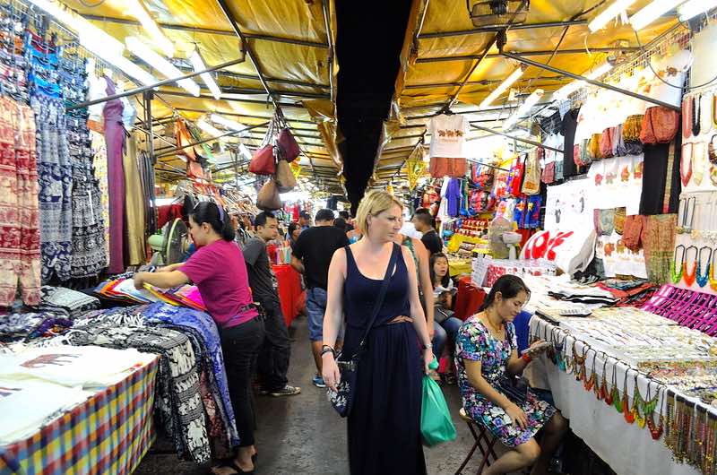 El mercado nocturno Patpong