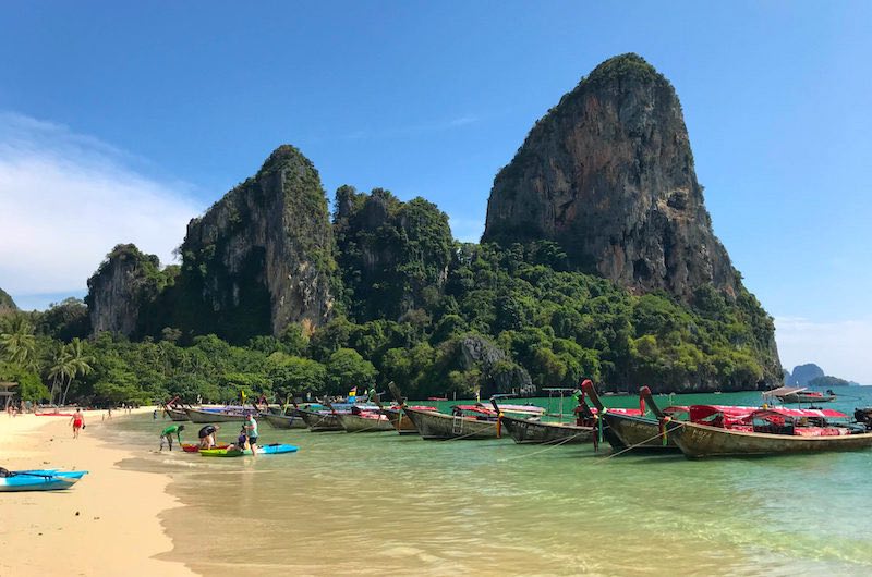 vacaciones en Tailandia: la península de Railay