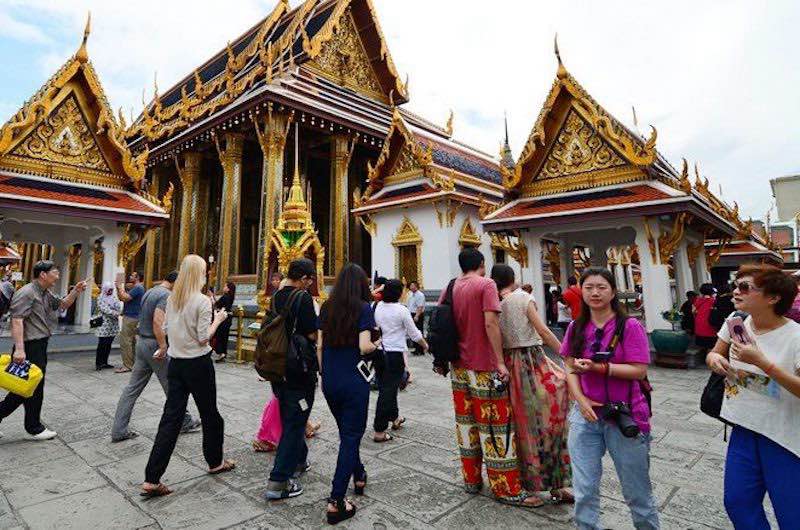 Costumbres en los templos Tailandia