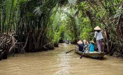 Paseo los canales Delta del Mekong