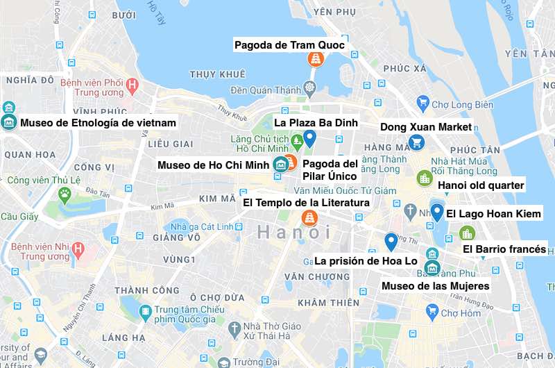 Mapa de Hanoi