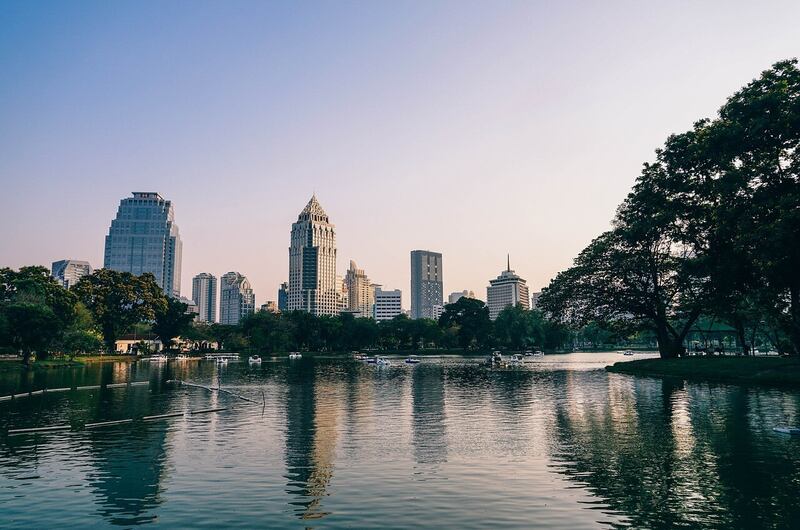 Parque Lumpini en Bangkok