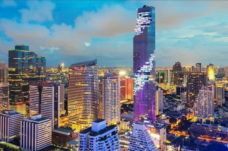 Turismo de alturas en Bangkok
