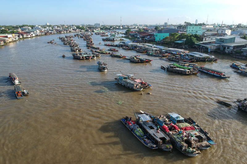 Delta del rio Mekong en Can Tho