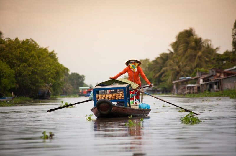 Delta del Mekong en Vietnam